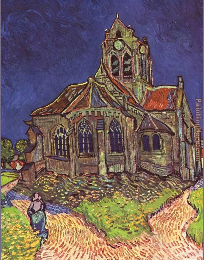 Vincent van Gogh The Church of Auvers